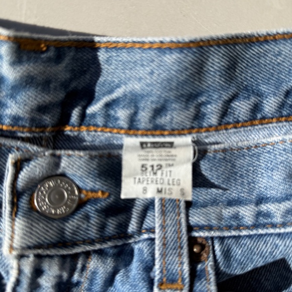 Vintage Levi's 512 Slim Fit Tapered leg 8S - Picture 4 of 6